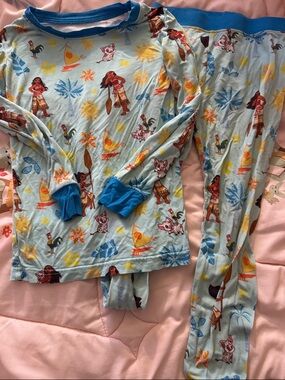 Little sleepies Moana pajamas